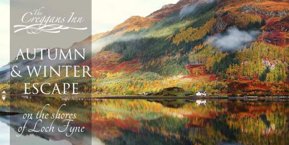 Weekend Winter Dinner, Bed & Breakfast Escape to The Creggans Inn